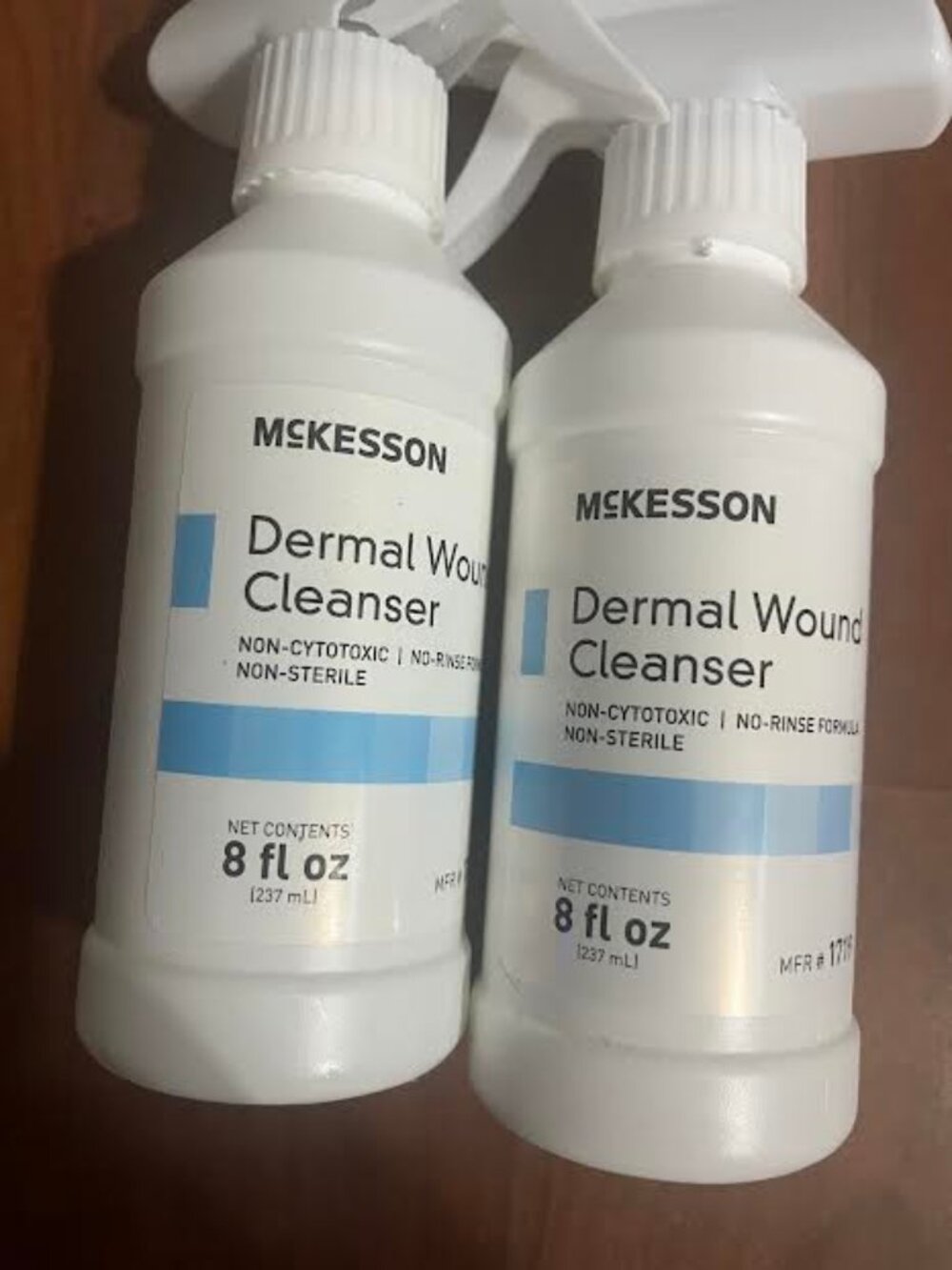 McKesson Dermal Wound Cleanser 8 fl oz (237 mL) Non-Sterile set of 2